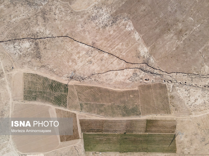 عمیق‌ترین شکاف فرونشست کشور - نیشابور