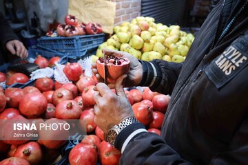 بازار شب یلدا - تبریز