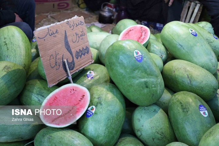 بازار شب یلدا - تبریز