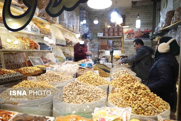 بازار شب یلدا - تبریز