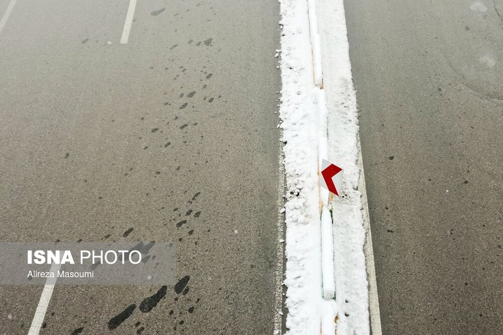 بارش شدید برف - مشهد