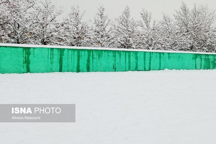 بارش شدید برف - مشهد