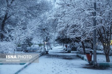بارش برف - بجنورد