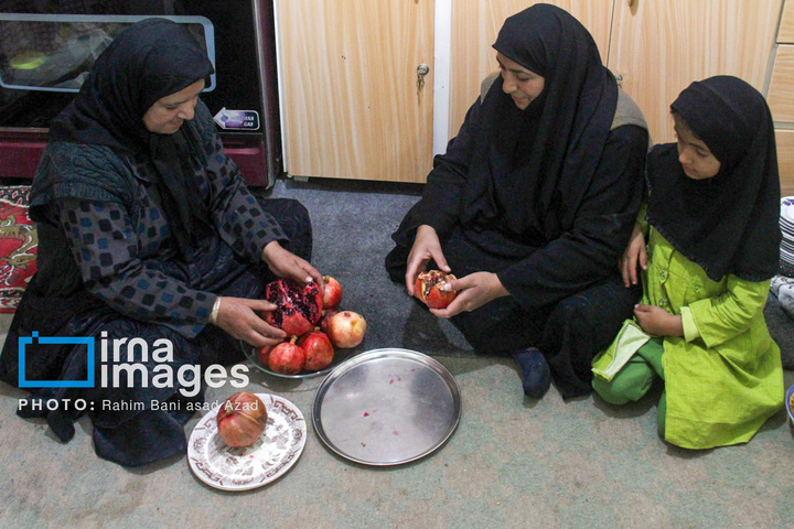 «شب‌چلّه» خانواده ایرانی