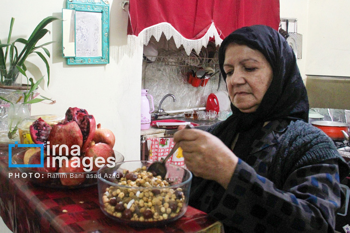 «شب‌چلّه» خانواده ایرانی