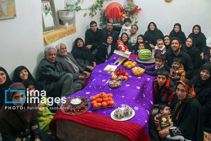 «شب‌چلّه» خانواده ایرانی