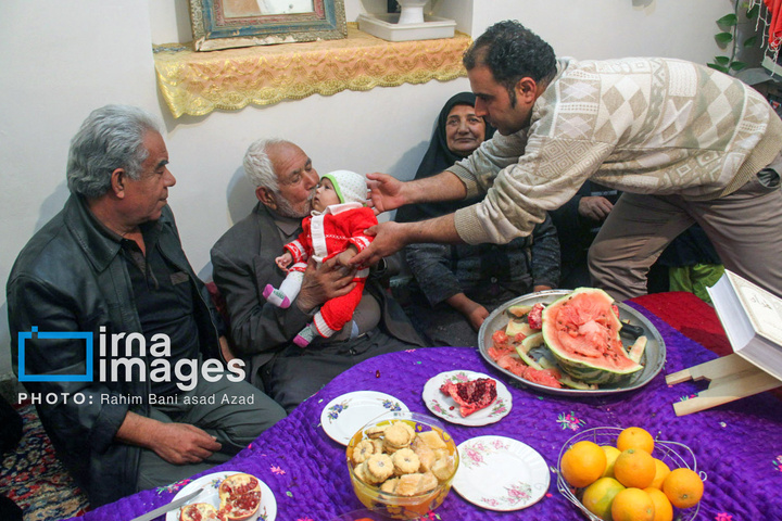 «شب‌چلّه» خانواده ایرانی