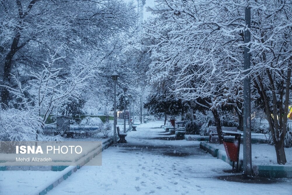 بارش برف - بجنورد