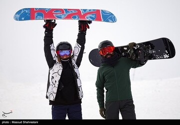 افتتاح پیست بین‌المللی اسکی توچال