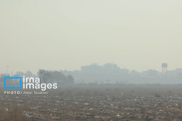 پایتخت زیر ابری از دود