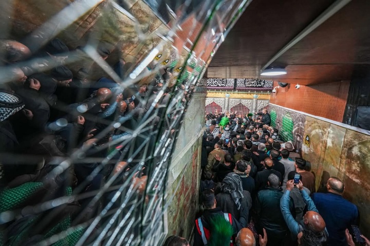 سامرا در سالروز شهادت امام هادی علیه‌السلام