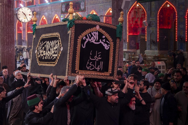 سامرا در سالروز شهادت امام هادی علیه‌السلام