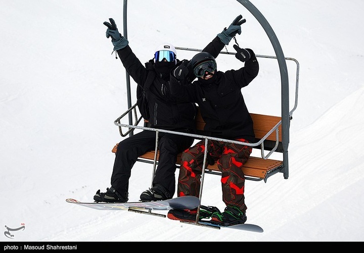 افتتاح پیست بین‌المللی اسکی توچال