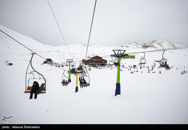 افتتاح پیست بین‌المللی اسکی توچال