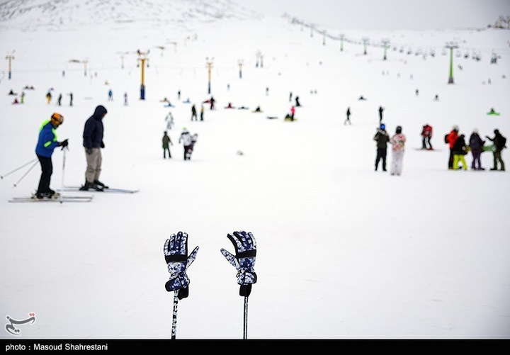 افتتاح پیست بین‌المللی اسکی توچال