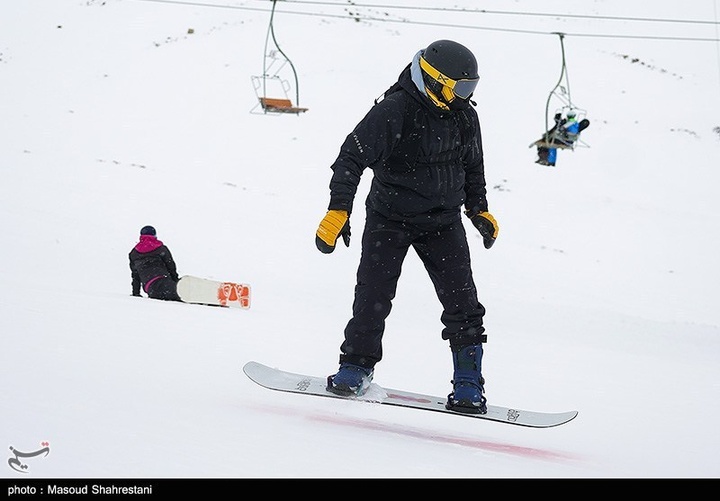 افتتاح پیست بین‌المللی اسکی توچال