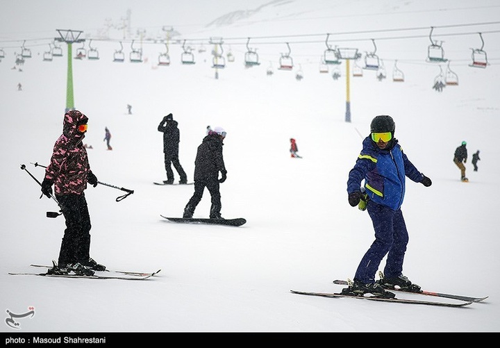 افتتاح پیست بین‌المللی اسکی توچال