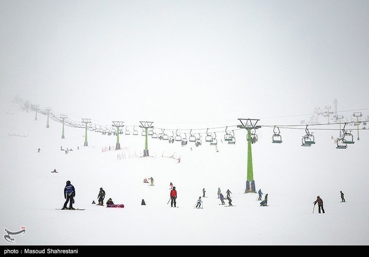افتتاح پیست بین‌المللی اسکی توچال