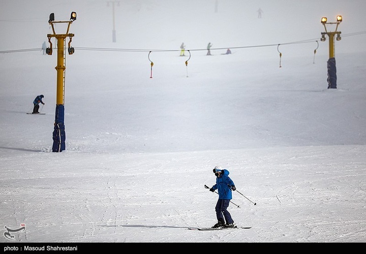 افتتاح پیست بین‌المللی اسکی توچال
