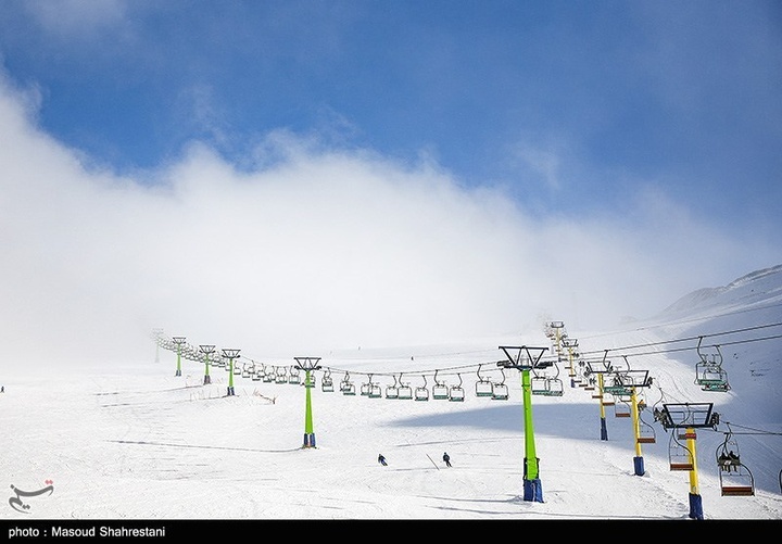 افتتاح پیست بین‌المللی اسکی توچال