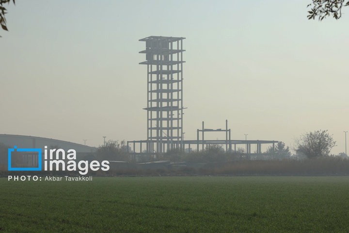 پایتخت زیر ابری از دود