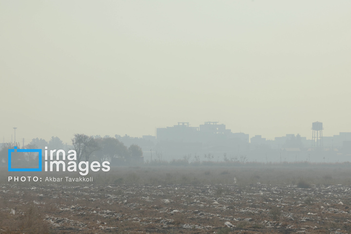 پایتخت زیر ابری از دود