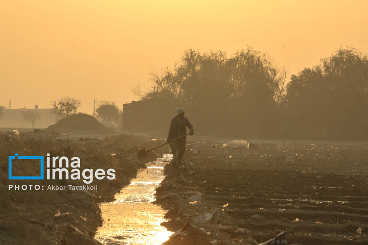 پایتخت زیر ابری از دود