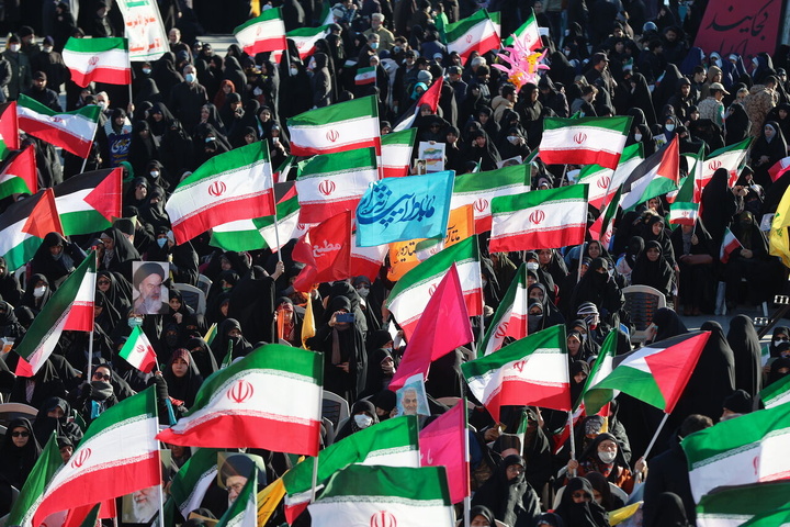 مراسم ۹ دی در میدان امام حسین علیه السلام تهران