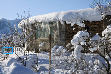 بانه پس از بارش سنگین برف