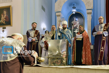 مراسم تولد و غسل تعمید عیسی مسیح