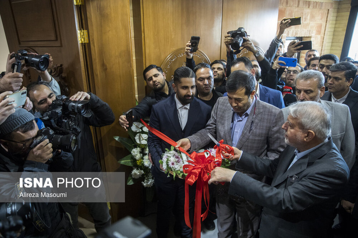 آیین افتتاح موزه ملی کشتی با حضور وزیر ورزش