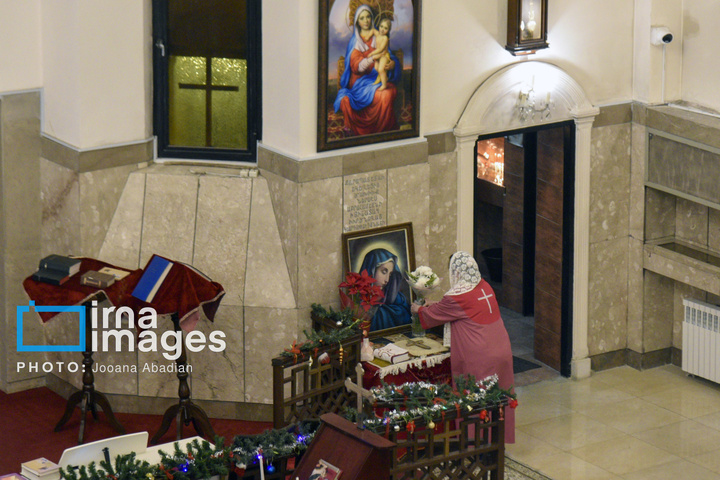 مراسم تولد و غسل تعمید عیسی مسیح