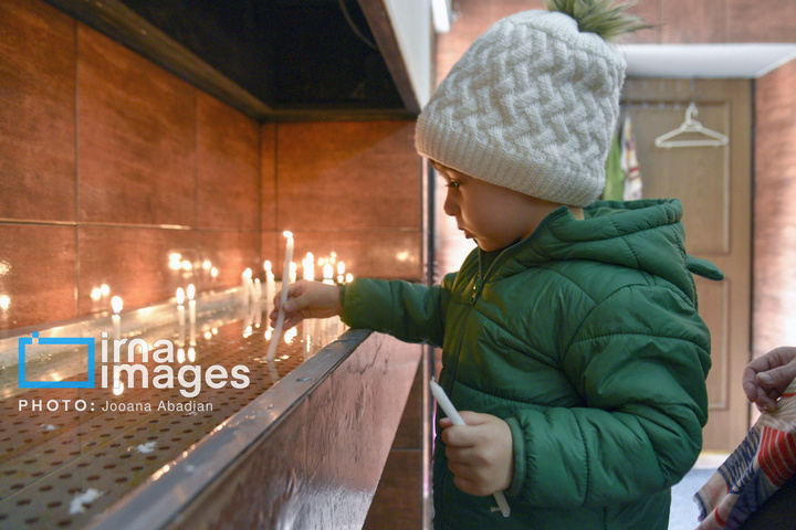 مراسم تولد و غسل تعمید عیسی مسیح