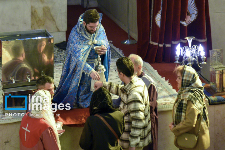 مراسم تولد و غسل تعمید عیسی مسیح