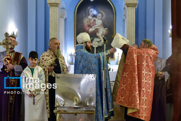 مراسم تولد و غسل تعمید عیسی مسیح