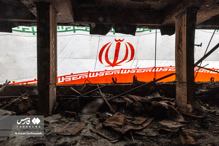 حسینیه موج الحسین پس از حمله آشوبگران