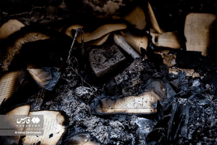 حسینیه موج الحسین پس از حمله آشوبگران