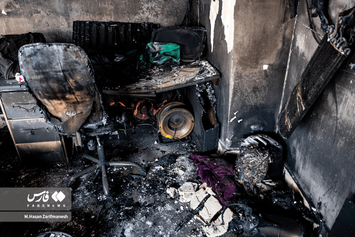 حسینیه موج الحسین پس از حمله آشوبگران