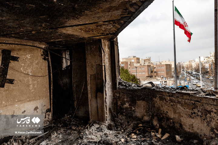 حسینیه موج الحسین پس از حمله آشوبگران