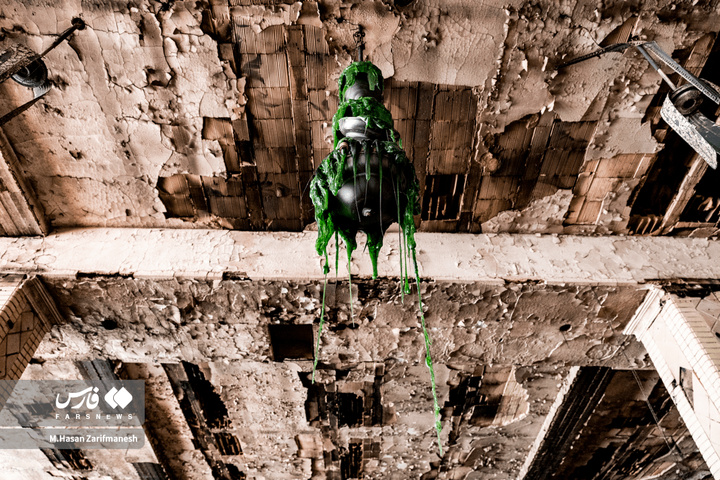 حسینیه موج الحسین پس از حمله آشوبگران