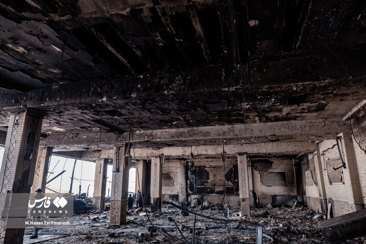 حسینیه موج الحسین پس از حمله آشوبگران