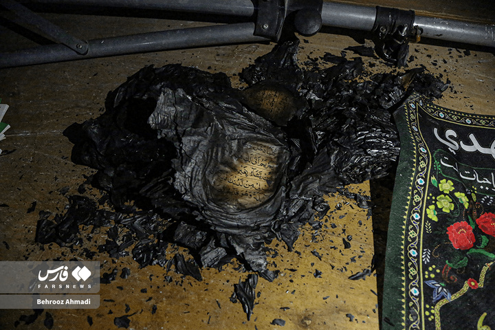 خسارت اغتشاشگران به اموال عمومی و دولتی کرمانشاه