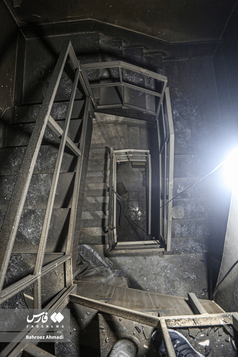 خسارت اغتشاشگران به اموال عمومی و دولتی کرمانشاه