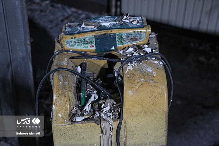 خسارت اغتشاشگران به اموال عمومی و دولتی کرمانشاه