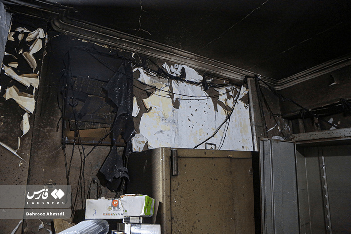 خسارت اغتشاشگران به اموال عمومی و دولتی کرمانشاه