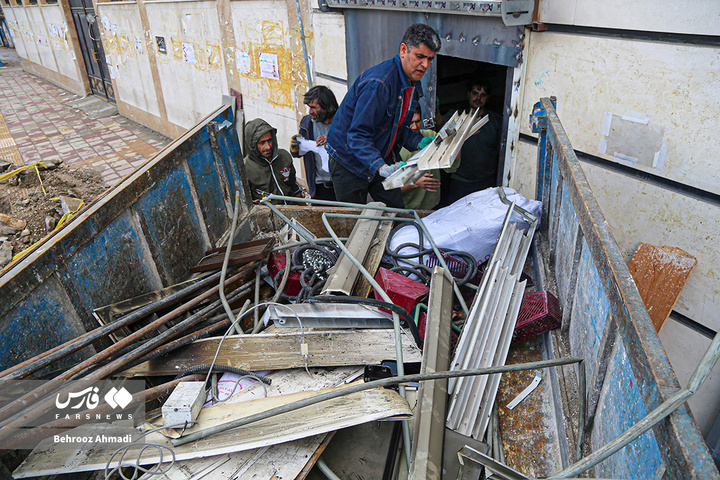 خسارت اغتشاشگران به اموال عمومی و دولتی کرمانشاه