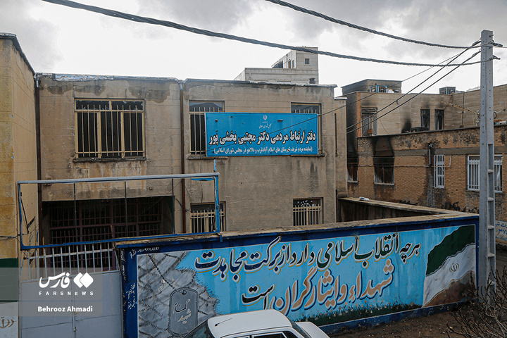 خسارت اغتشاشگران به اموال عمومی و دولتی کرمانشاه