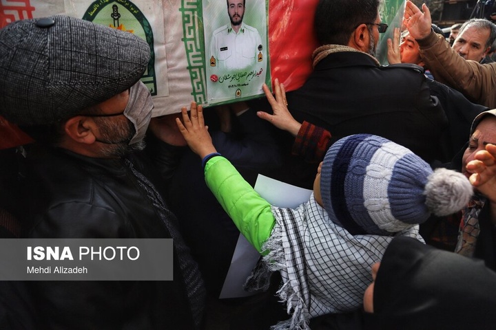 تشییع پیکر شهدای اقدامات تروریستی آمریکا و رژیم صهیونیستی علیه ملت در شهرهای مختلف ایران