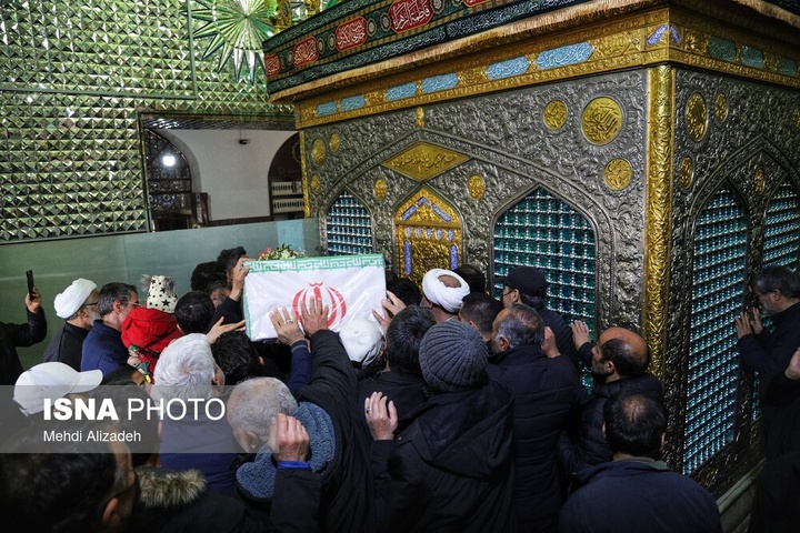 تشییع پیکر شهدای اقدامات تروریستی آمریکا و رژیم صهیونیستی علیه ملت در شهرهای مختلف ایران