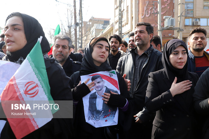 تشییع پیکر شهدای اقدامات تروریستی آمریکا و رژیم صهیونیستی علیه ملت در شهرهای مختلف ایران